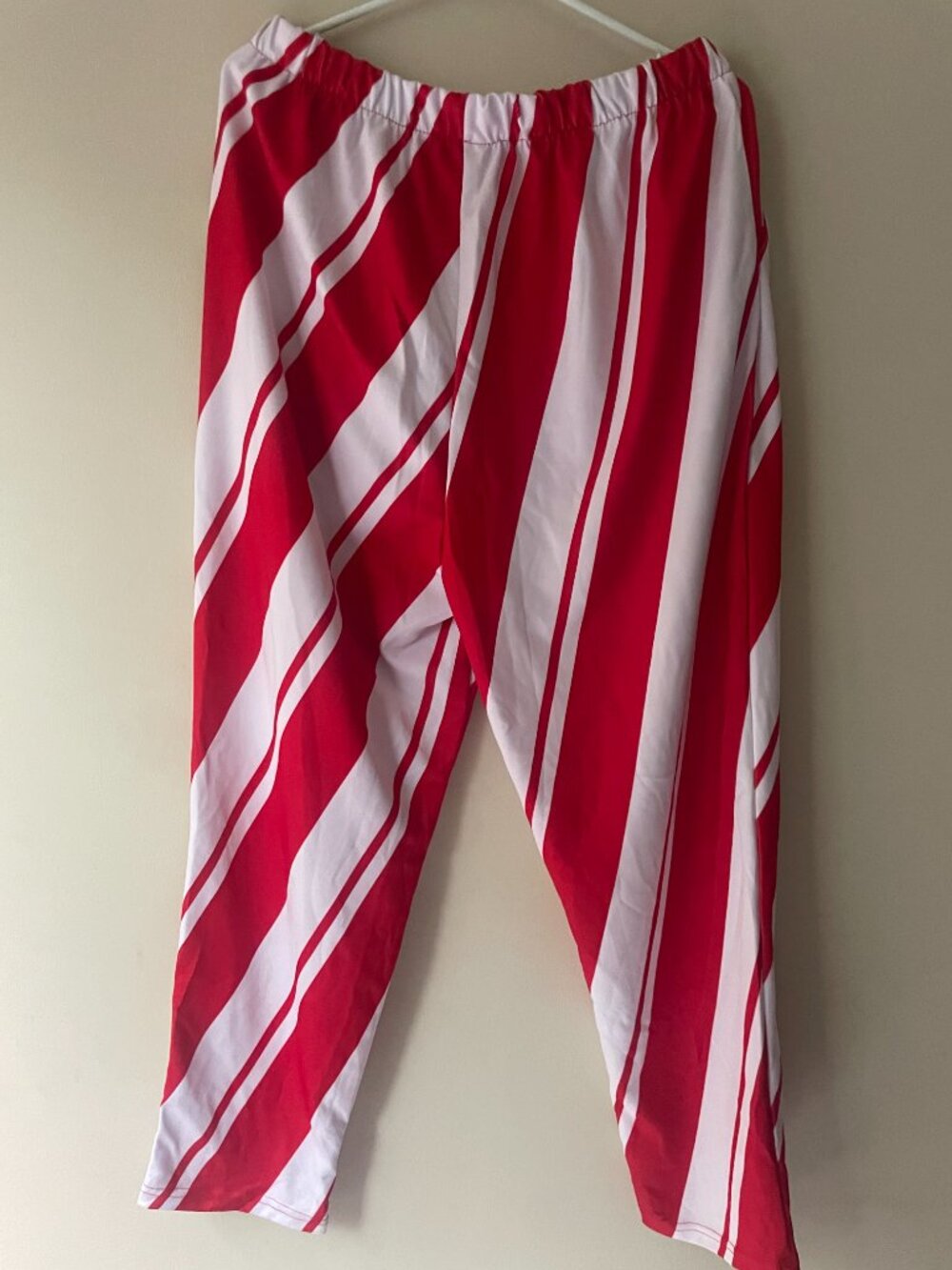 Red & White Candy Cane Stripe Pants